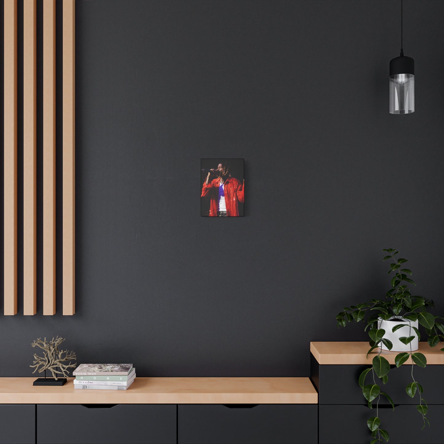 Fireboy Poster Matte Canvas (Stretched 1.25") — Photo by Nelsonegh