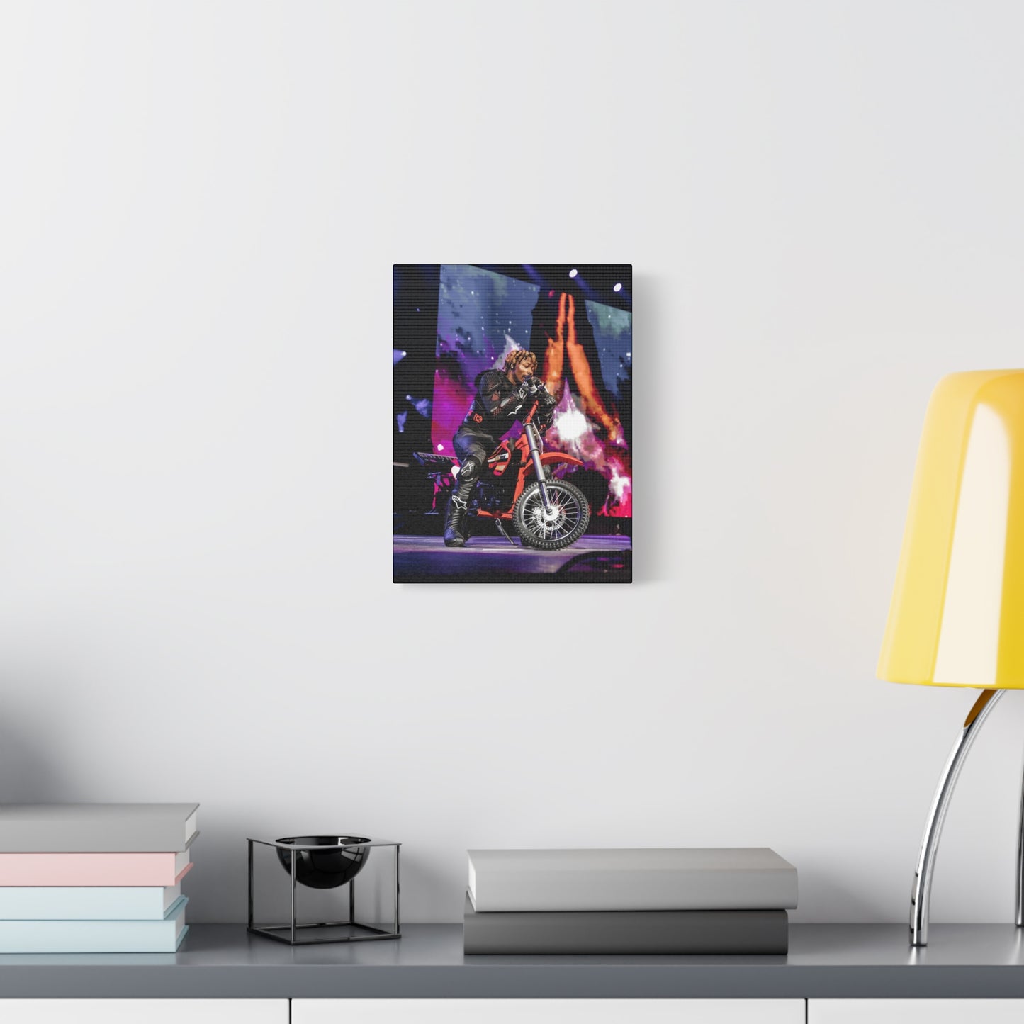 Asake Poster Matte Canvas (Stretched 1.25") — Photo by Nelsonegh
