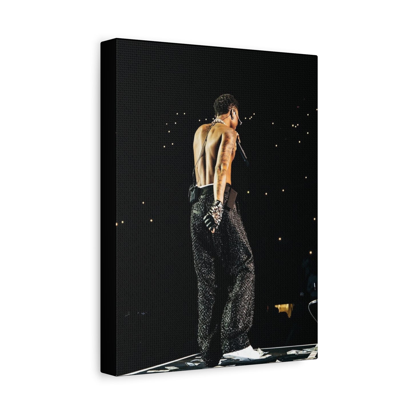 Wizkid Poster Matte Canvas (Stretched 1.25") — Photo by Nelsonegh