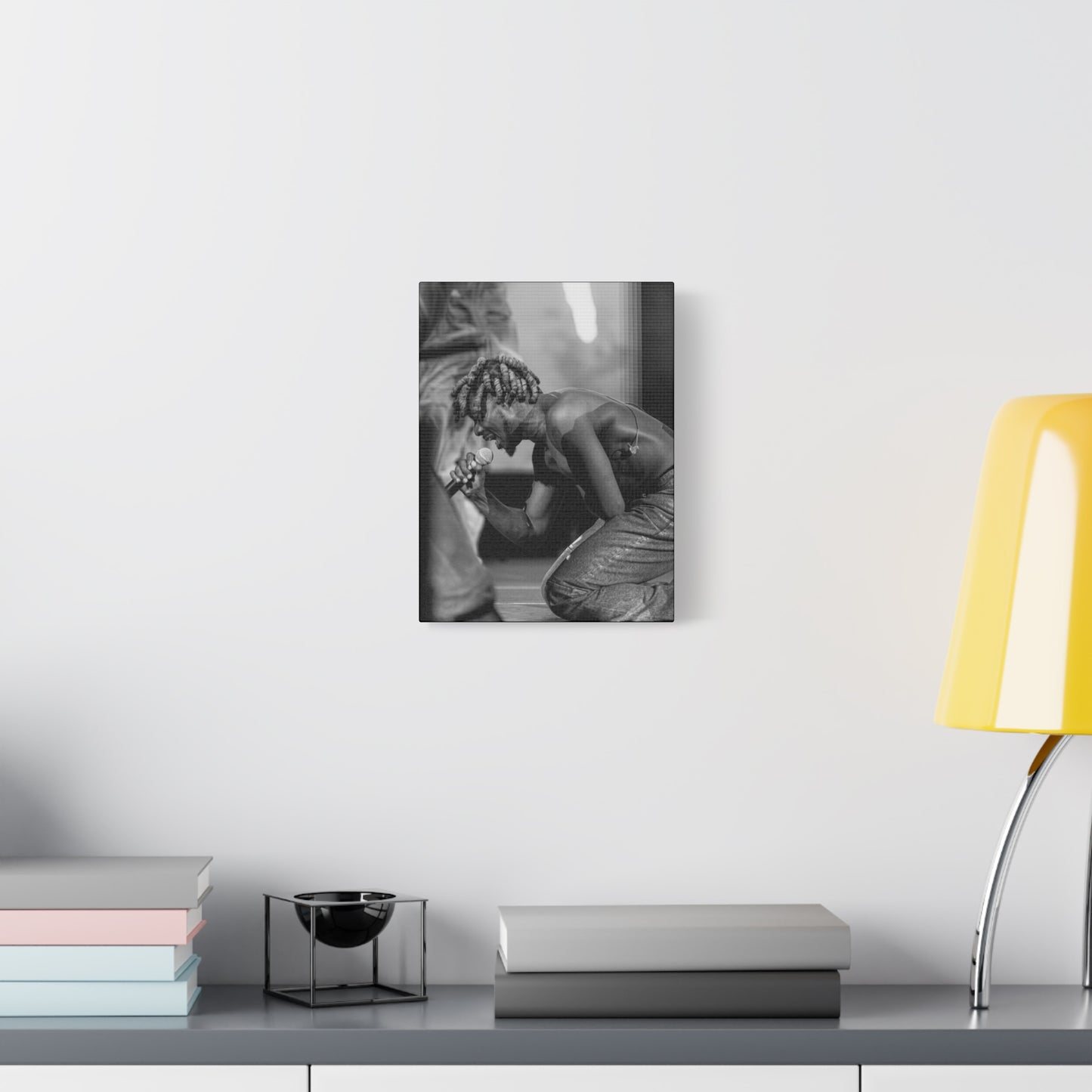 Asake Poster Matte Canvas (Stretched 1.25") — Photo by Nelsonegh