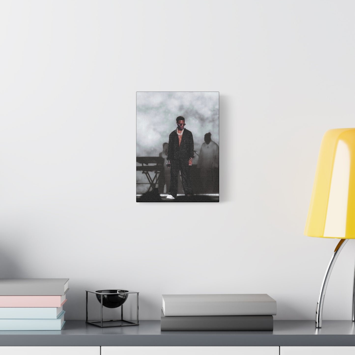 Wizkid Poster Matte Canvas (Stretched 1.25") — Photo by Nelsonegh