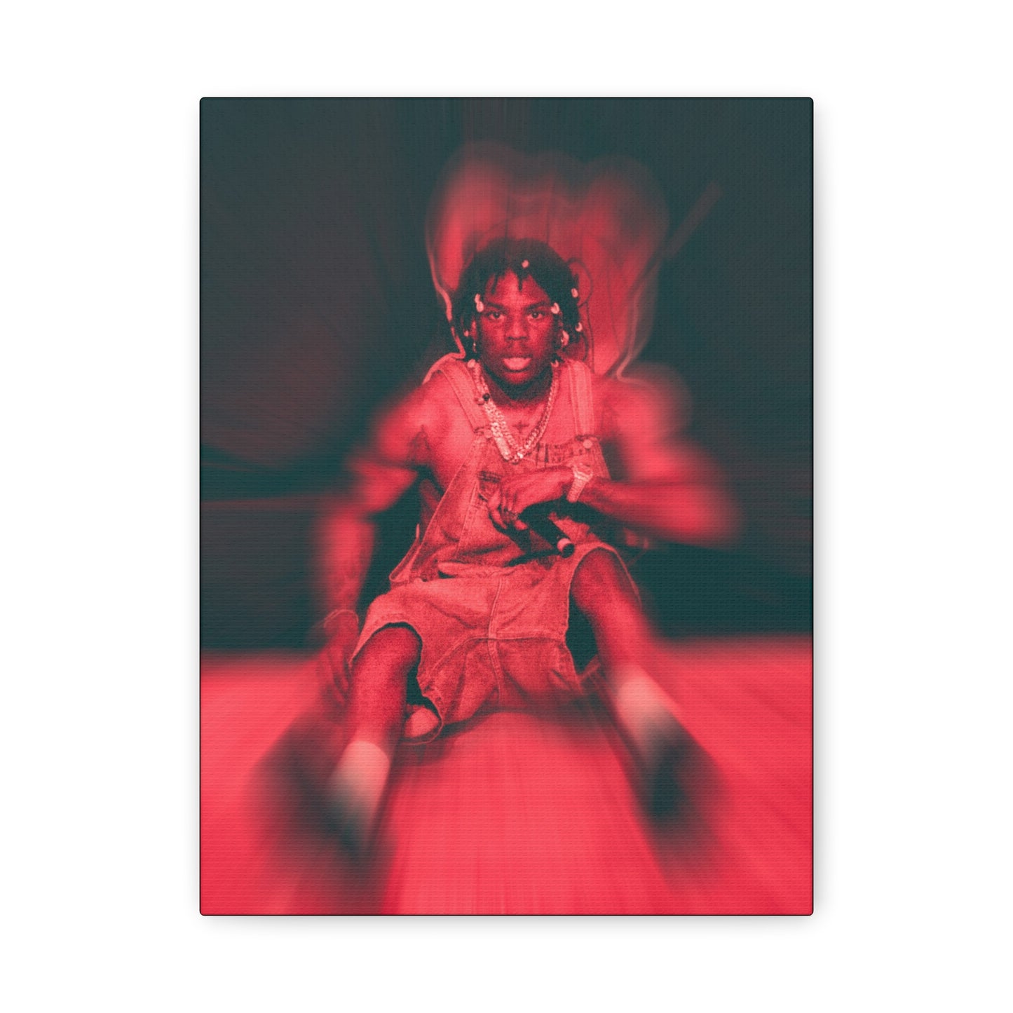 Rema Poster Matte Canvas (Stretched 1.25") — Photo by Nelsonegh