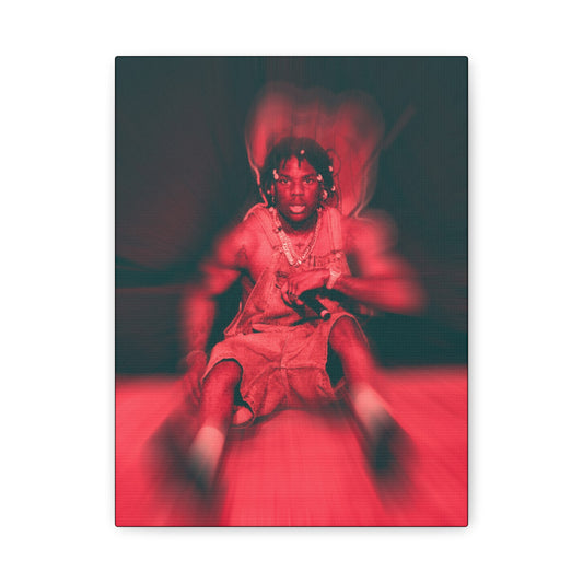 Rema Poster Matte Canvas (Stretched 1.25") — Photo by Nelsonegh