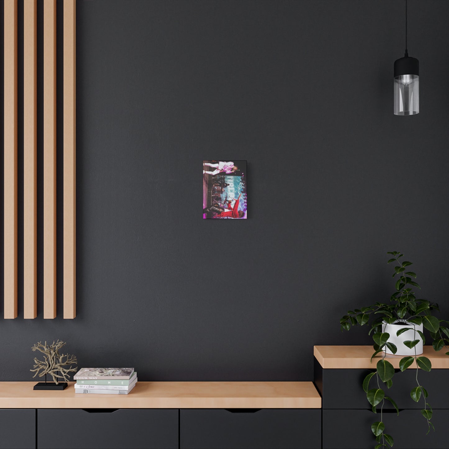 Fireboy Poster Matte Canvas (Stretched 1.25") — Photo by Nelsonegh
