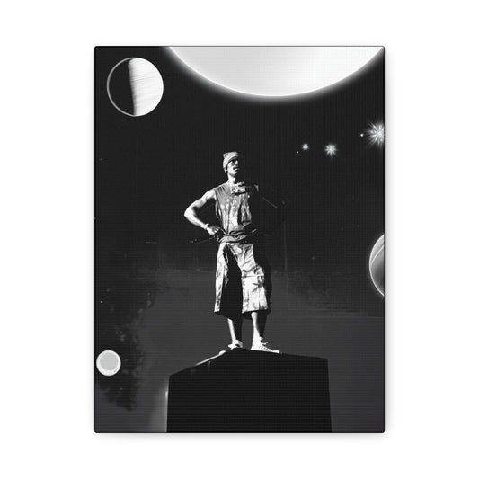 Asake Poster Matte Canvas (Stretched 1.25") — Photo by Nelsonegh