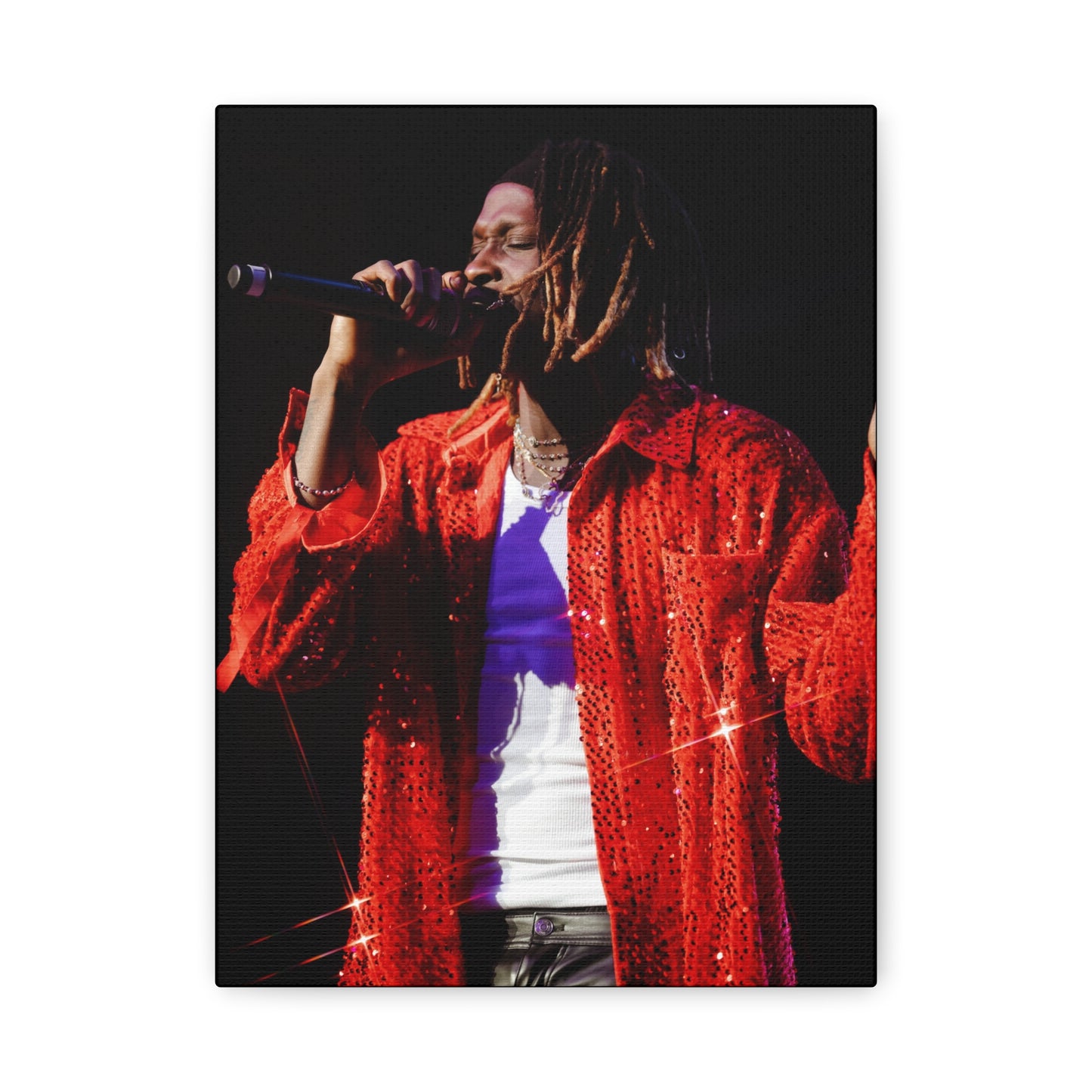 Fireboy Poster Matte Canvas (Stretched 1.25") — Photo by Nelsonegh