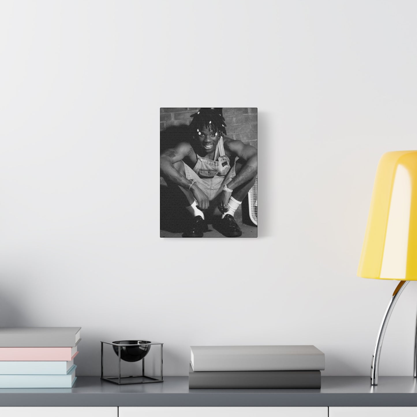 Rema Poster Matte Canvas (Stretched 1.25") — Photo by Nelsonegh