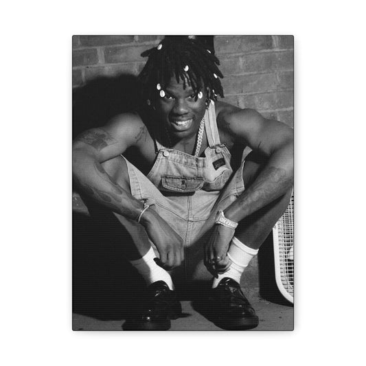 Rema Poster Matte Canvas (Stretched 1.25") — Photo by Nelsonegh