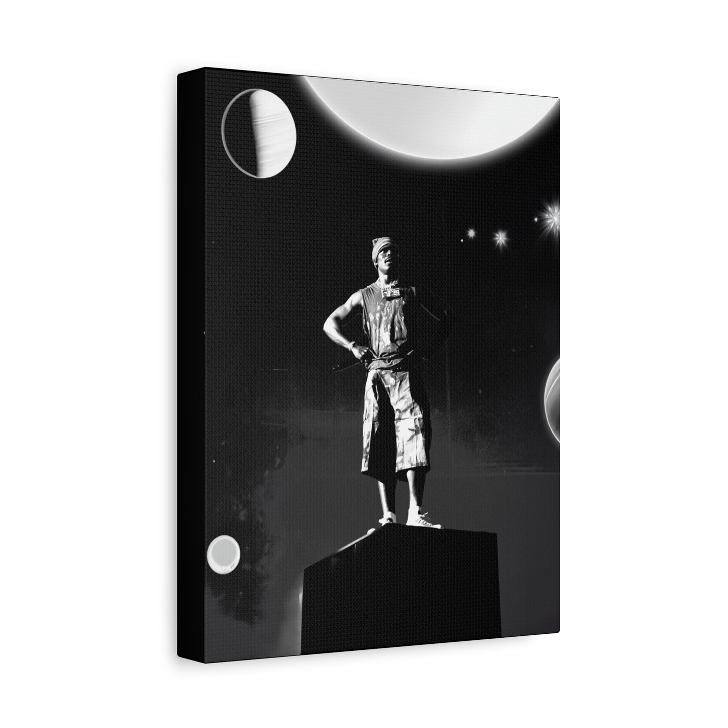 Asake Poster Matte Canvas (Stretched 1.25") — Photo by Nelsonegh