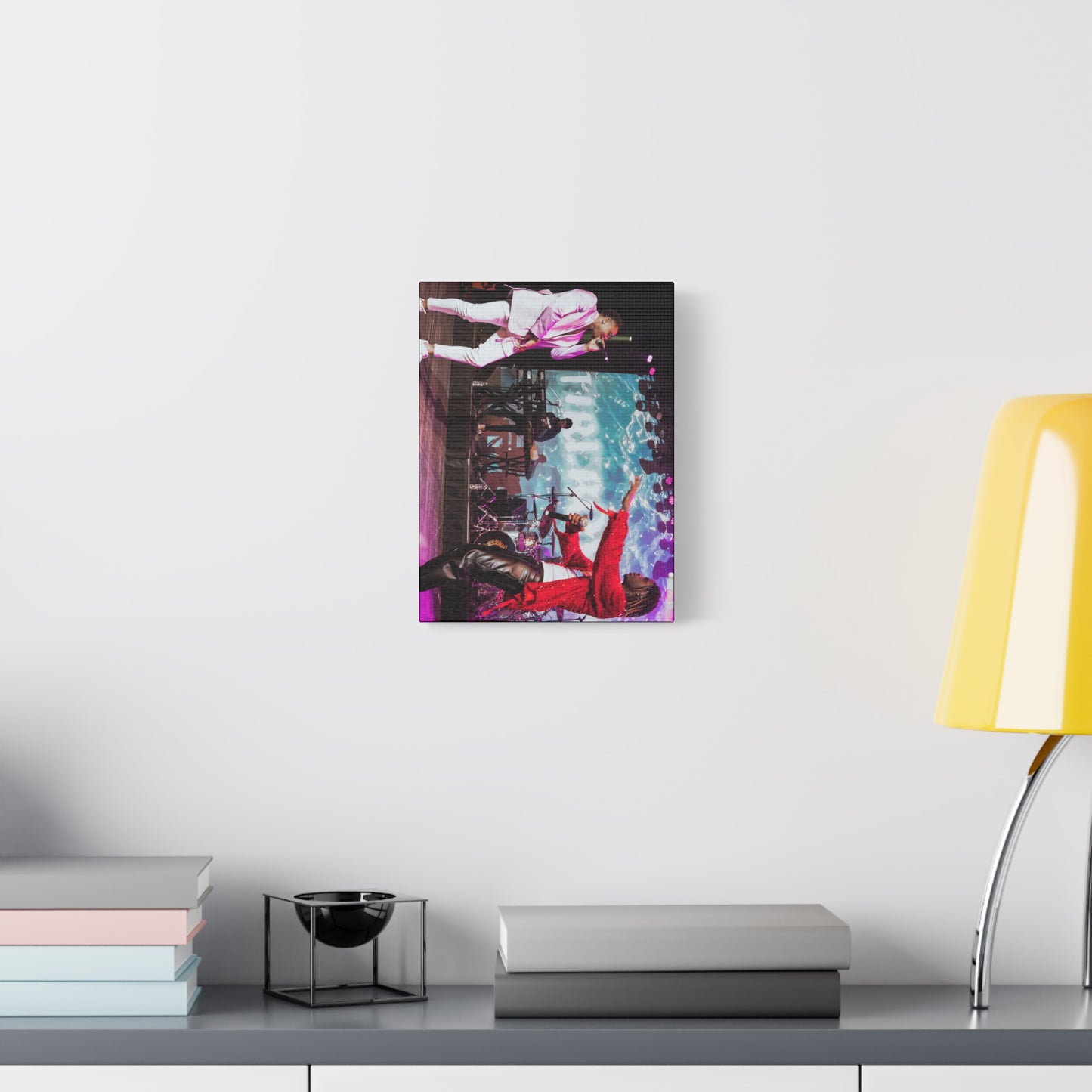 Fireboy Poster Matte Canvas (Stretched 1.25") — Photo by Nelsonegh