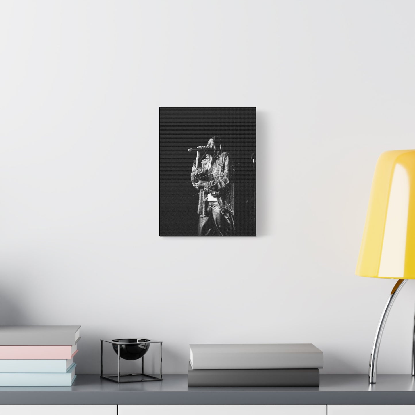 Fireboy Poster Matte Canvas (Stretched 1.25") — Photo by Nelsonegh