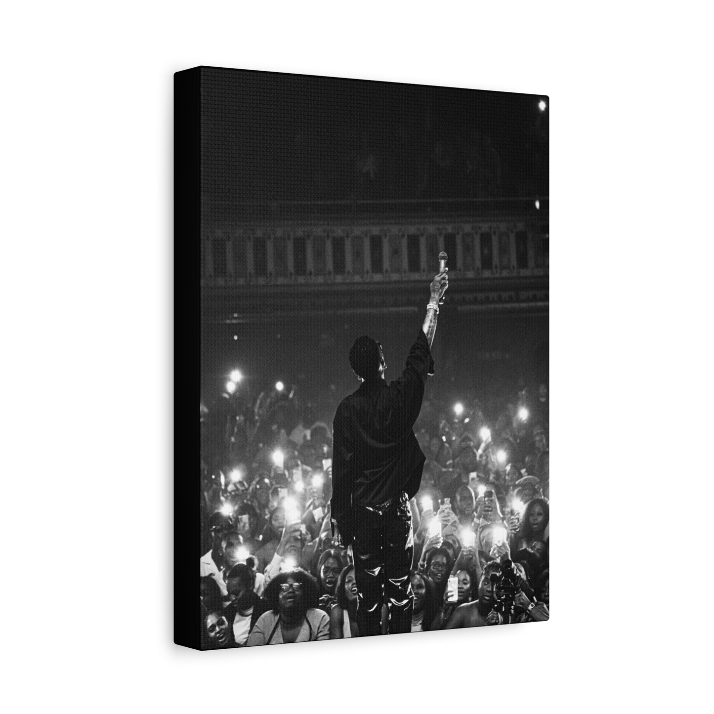 Wizkid Poster Matte Canvas (Stretched 1.25") — Photo by Nelsonegh
