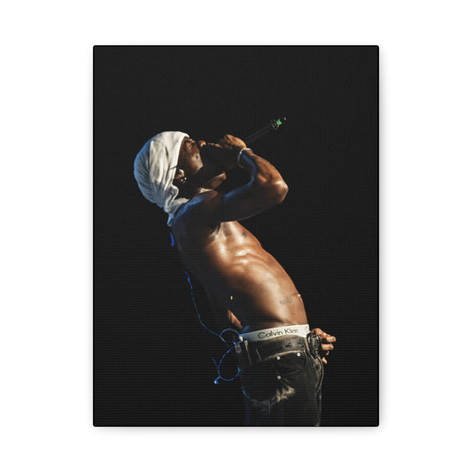 Rema Poster Matte Canvas (Stretched 1.25") — Photo by Nelsonegh