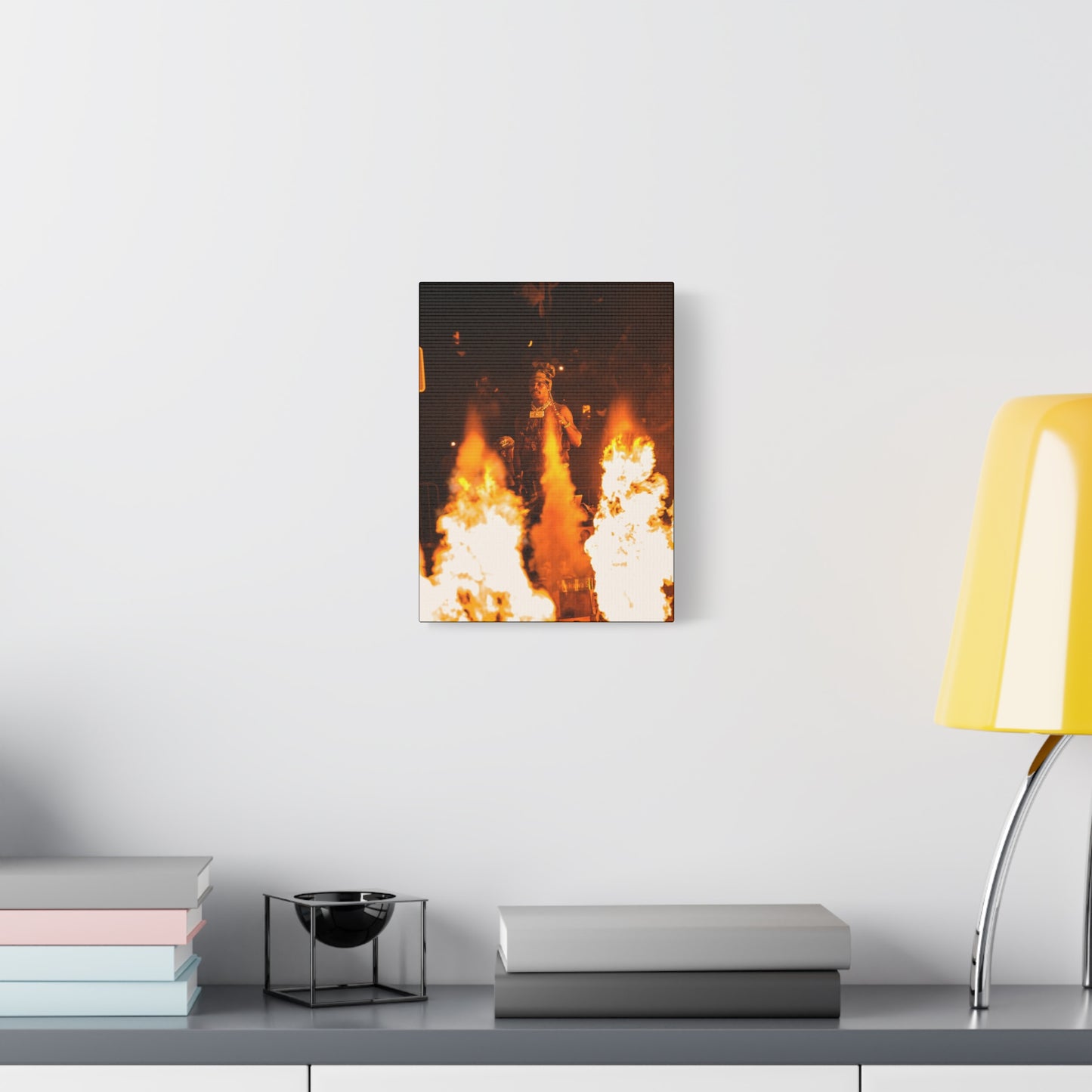 Asake Poster Matte Canvas (Stretched 1.25") — Photo by Nelsonegh