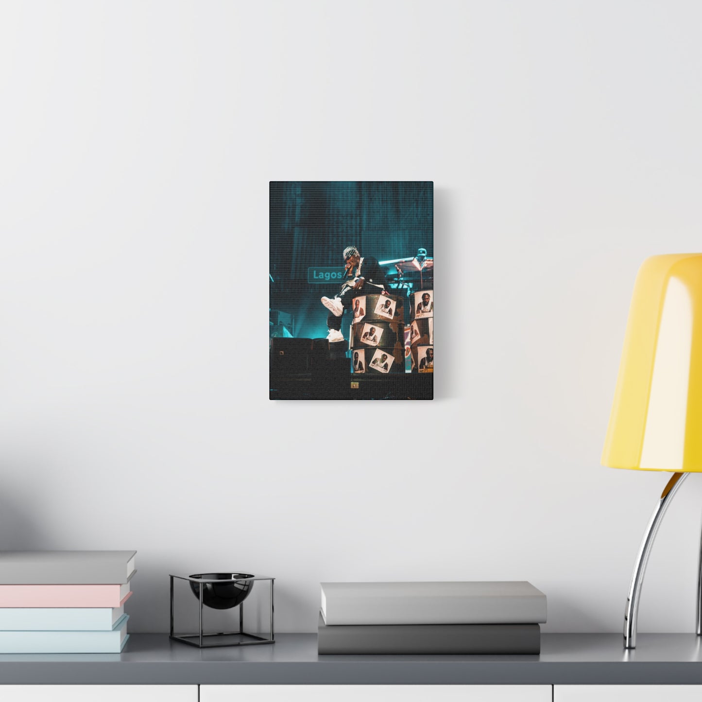 Asake Poster Matte Canvas (Stretched 1.25") — Photo by Nelsonegh