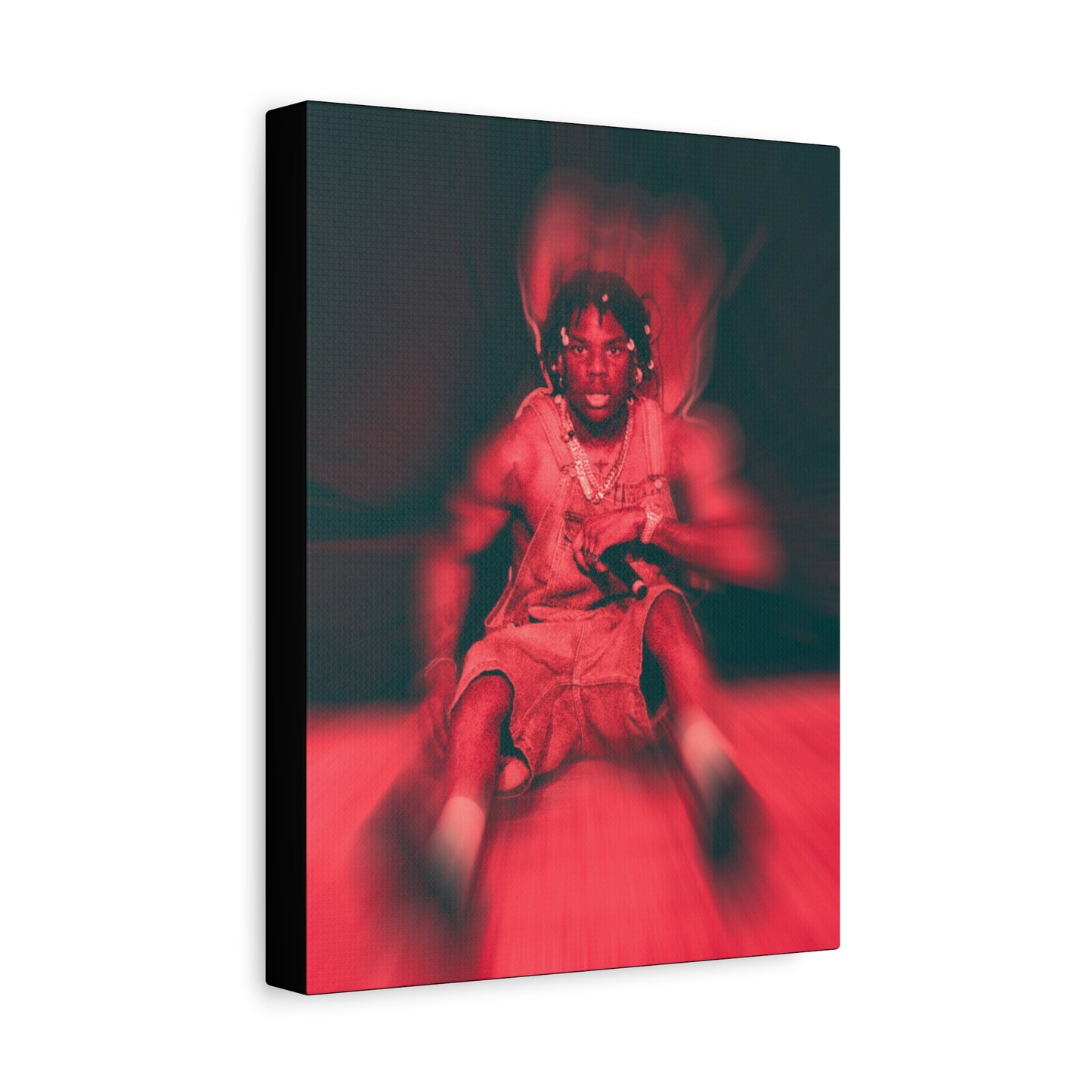 Rema Poster Matte Canvas (Stretched 1.25") — Photo by Nelsonegh