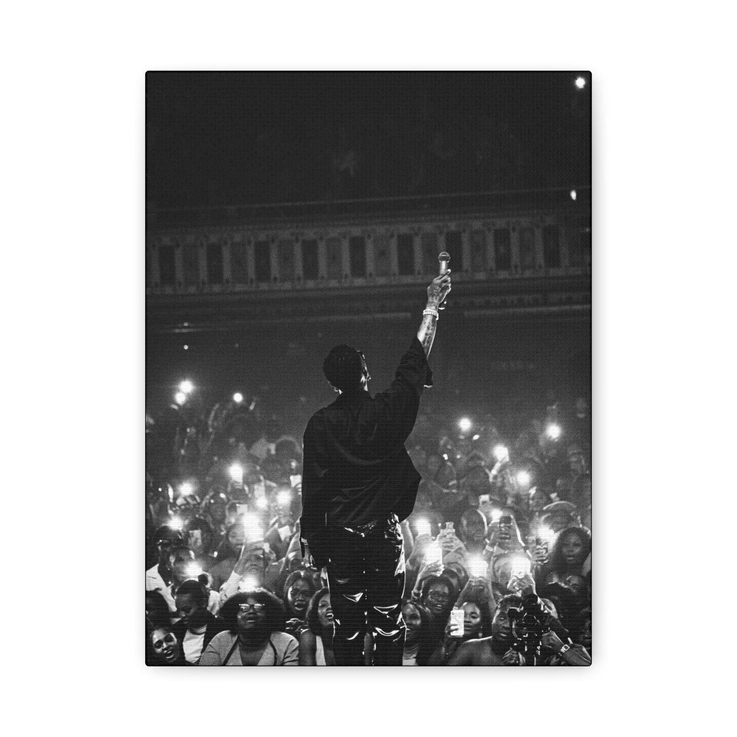 Wizkid Poster Matte Canvas (Stretched 1.25") — Photo by Nelsonegh